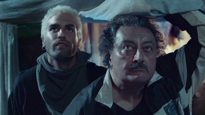 Junto a "Diosito" (Nicolás Furtado).