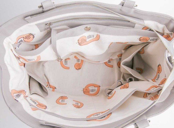 Mara Mihaly creó diseños para concientizar sobre la prevención del cáncer de mama.