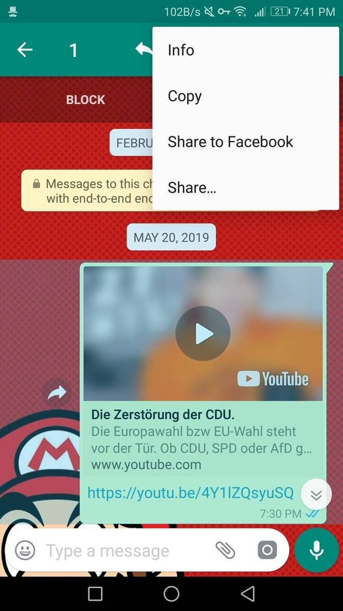 WhatsApp presenta nuevo botón que permitirá compartir contenido en Facebook WhatsApp presenta nuevo botón que permitirá compartir contenido en Facebook
