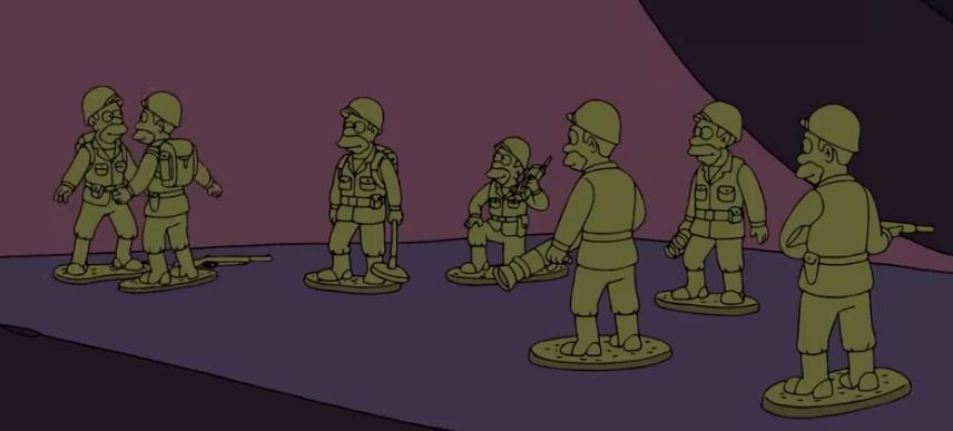 "Los Simpson": el abuelo Simpson tuvo un romance gay