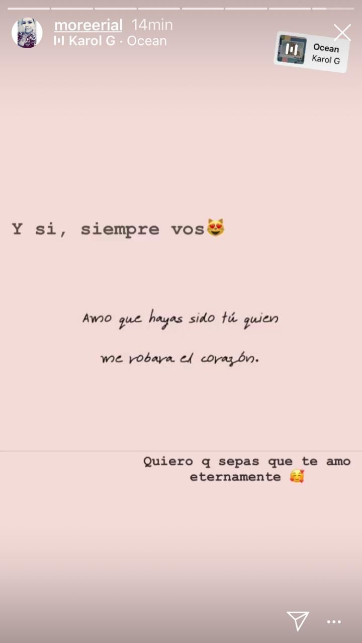 Morena Rial se reconcilió con Facundo Ambrosioni