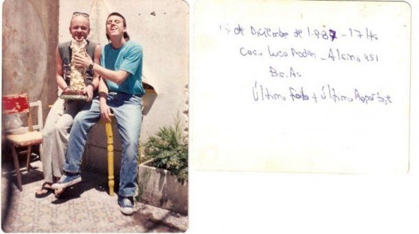 Luca Prodan y Néstor Nardella. (Gentileza Filo News)<br>
