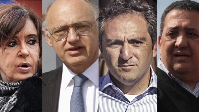 Cristina Kirchner, Héctor Timerman, Andrés Larroque y Luis D'Elía, algunos de los denunciados por encubrir el atentado a la AMIA por el fallecido fiscal Alberto Nisman