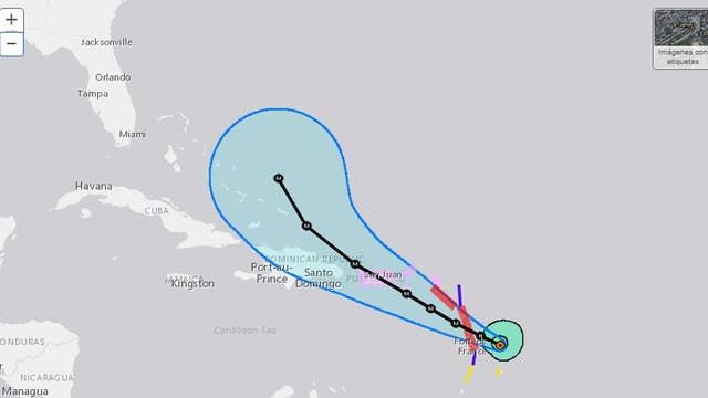El huracán María cobra más fuerza y aseguran que su impacto será "catastrófico"