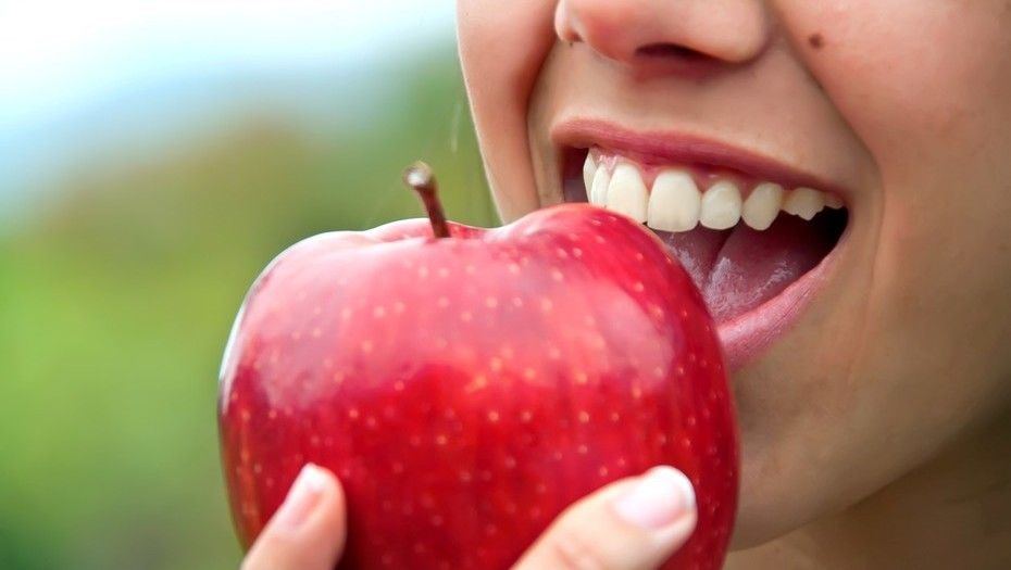 frutas manzana comer