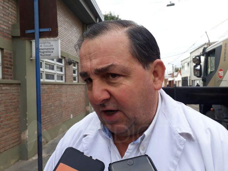 Doctor Juan Pablo Poletti, director del hospital.