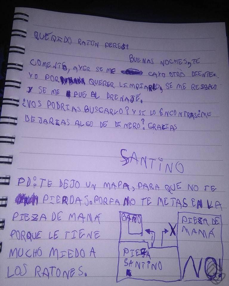 carta raton perez
