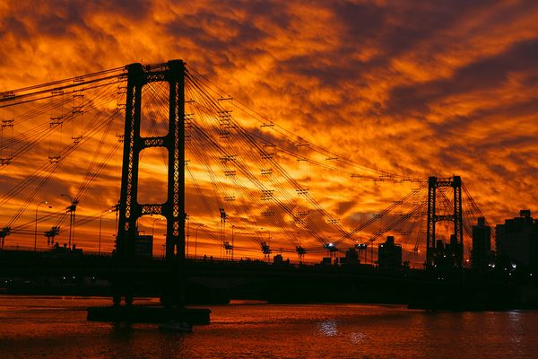 Puente Colgante, Santa Fe, Argentina