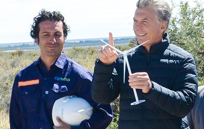 Calcaterra y Macri
