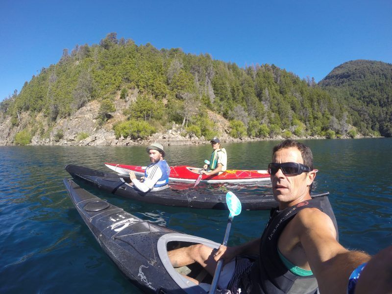 kayaks en lagos del sur