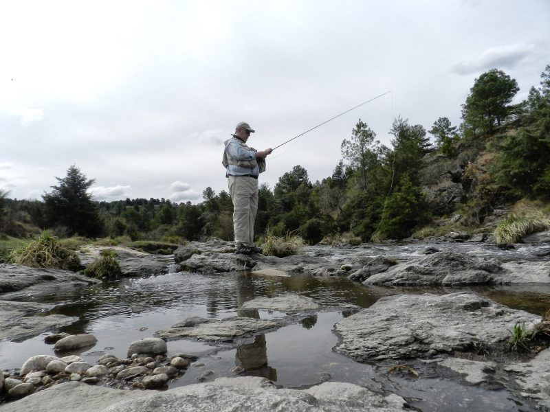 Pesca de truchas en cordoba