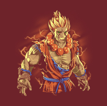 Mirá a Gokuma: ¡Dragon Ball Super y Street Fighter fusionados!