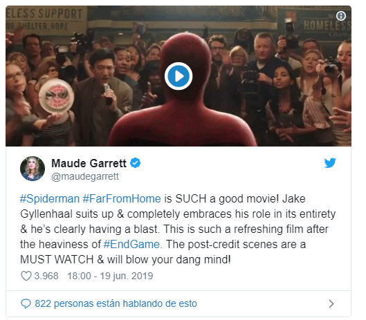 "Spider-Man: Lejos de Casa" tiene las mejores escenas post-créditos de Marvel hasta la fecha