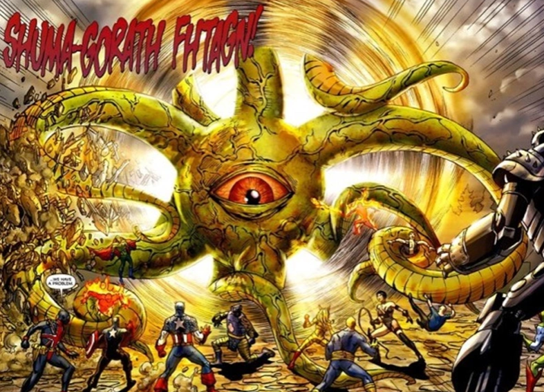 Once personajes que son aún más poderosos y fuertes que Thanos