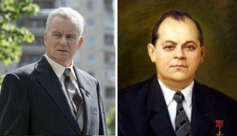 Así fueron los personajes de "Chernobyl" en la vida real