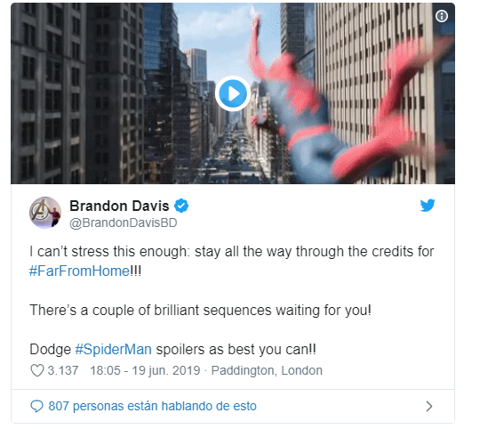 "Spider-Man: Lejos de Casa" tiene las mejores escenas post-créditos de Marvel hasta la fecha