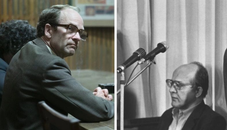Así fueron los personajes de "Chernobyl" en la vida real