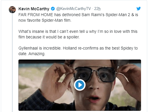 "Spider-Man: Lejos de Casa" tiene las mejores escenas post-créditos de Marvel hasta la fecha