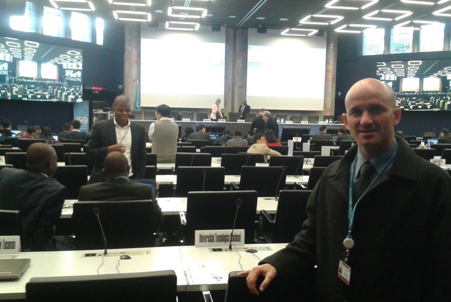 Alfonso Trevignani en representación de la UTN en eventos realizados por la UIT