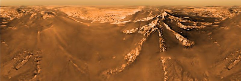 Titán. Foto de la ESA.