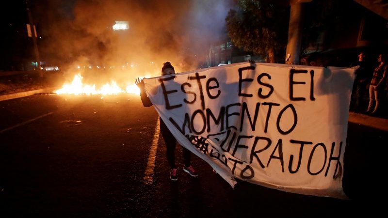 Tres muertos por la policía militar en Honduras tras manifestaciones contra el presidente