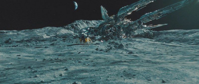 Imágen del Decepticons en la película Transformers 3: el lado oscuro de la Luna
