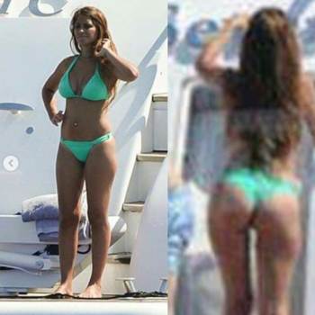 Las fotos de Antonella Roccuzzo en bikini que ella no quiere que veas