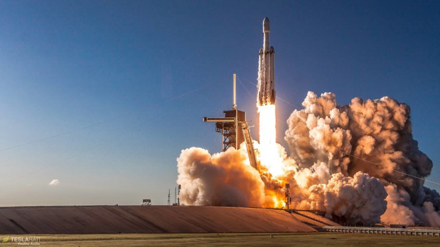 Falcon Heavy, de Space X.
