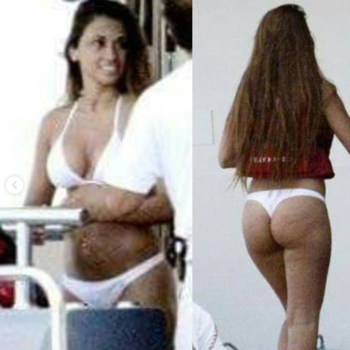 Las fotos de Antonella Roccuzzo en bikini que ella no quiere que veas