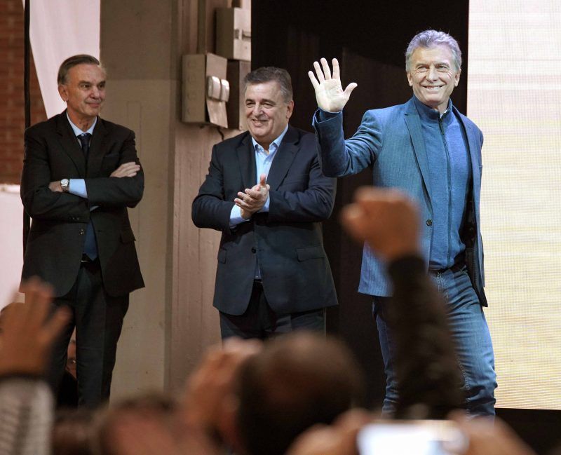Macri, Negri y Pichetto en Córdoba