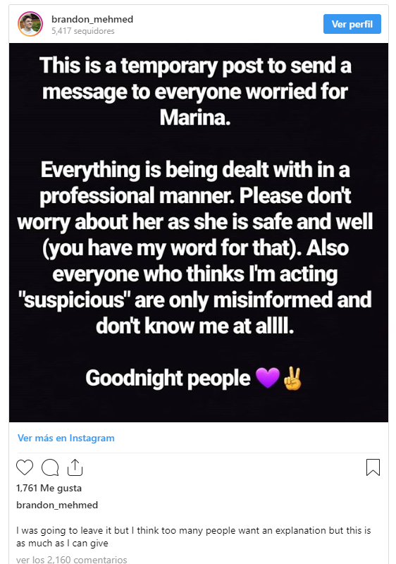 Localizan a la youtuber Marina Joyce 10 días después de su desaparición