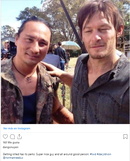 Murió Dango Nguyen, actor de "The Walking Dead"