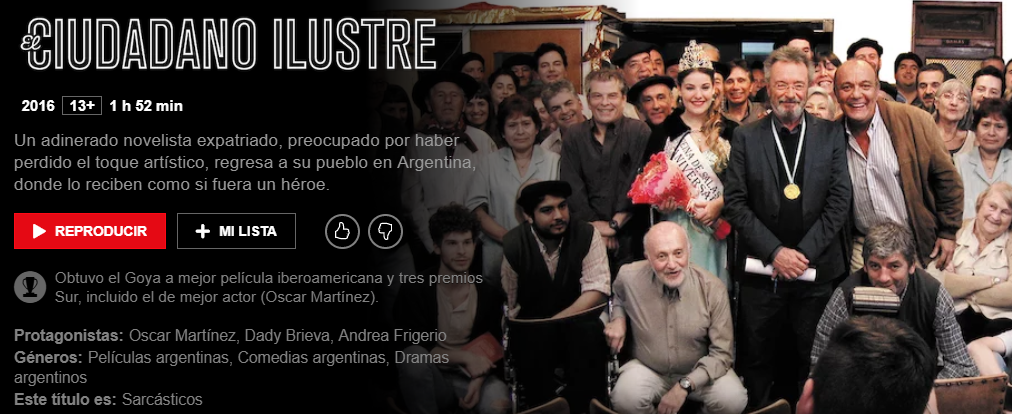 13 películas argentinas espectaculares que tenés ver en Netflix