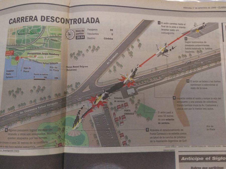 Accidente Lapa. Clarín.