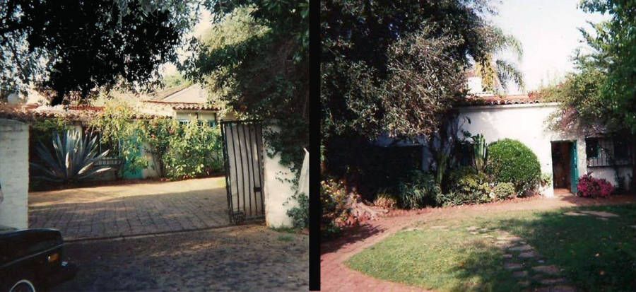 La casa de Los Ángeles en donde murió Marilyn Monroe.