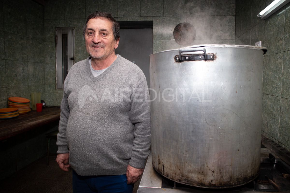 Miguel Verón comedor comunitario santa rosa de lima