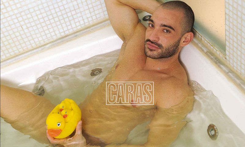 Nacho Sureda, Pantera en "El Marginal", se mostró como Dios lo trajo al mundo