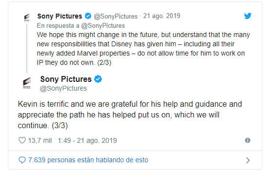 Sony Pictures tras distanciarse de Marvel: "Estamos decepcionados"