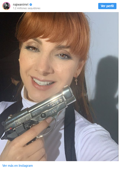 Najwa Nimri y la misteriosa foto que sorprendió a los fans de "La Casa de Papel"