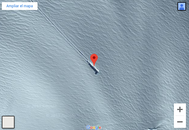 ¿Un ovni en la Antártida?: Esta es la historia real detrás de la imagen de Google Maps