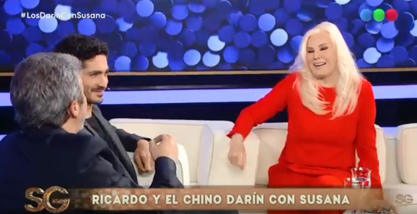 Susana Giménez contó una desopilante anécdota del día que conoció al Chino Darín