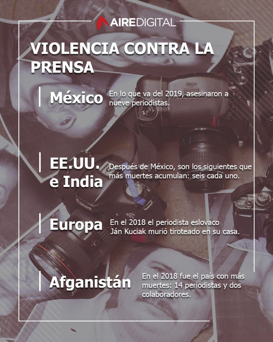 Información Reporteros Sin Fronteras.