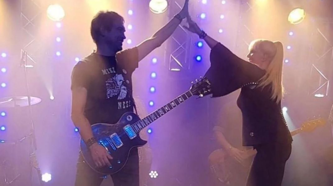 Valeria Lynch y Mariano Martinez