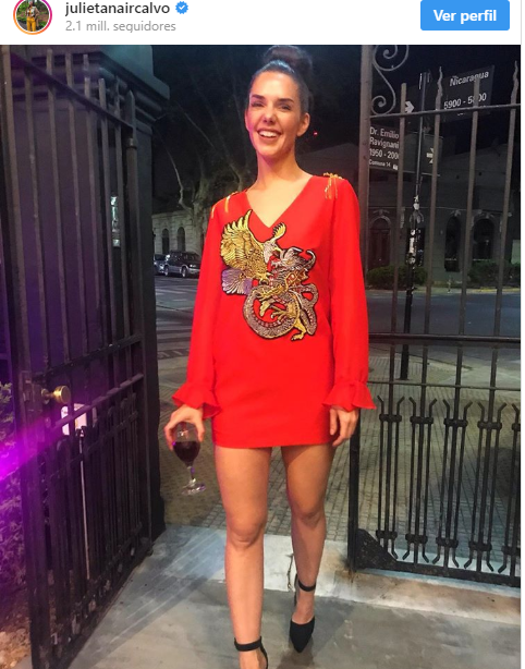 Julieta Nair Calvo optó por un nuevo aspecto y sorprendió a todos