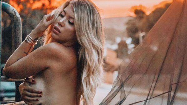 Wanda Nara calentó las redes con esta fotos desnuda