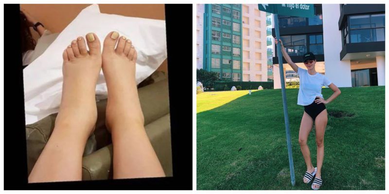 Violeta Urtizberea mostró cómo quedó su cuerpo después de parir