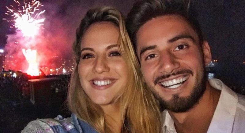 Flor Vigna compartió una foto romántica con Mati Napp y le tiró un palito a Nico Occhiato