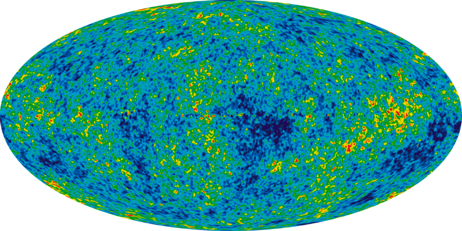Los fotones (partículas de luz) emitidos tras la explosión del Big Bang que liberó a la luz son los que hoy nos llegan en forma de microondas y se denomina radiación de fondo de microondas. Es la luz emitida en la etapa más temprana del universo a la que tenemos acceso ya que antes del desacoplamiento el universo era opaco. Esta es la foto más antigua del Universo, cuando apenas tenía unos 380.000 años de edad.