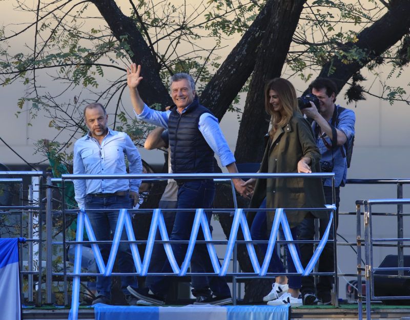 Macri inauguró la primera marcha del Si se puede y aseguró que “la elección se puede dar vuelta”