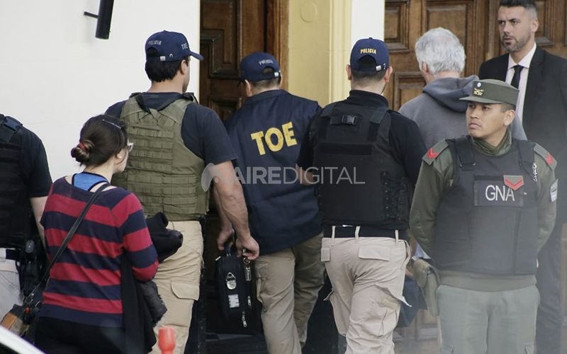 Terminó detenido el exjefe de la Delegación Santa Fe de la Policía Federal, Mariano Valdés